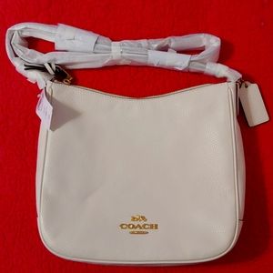Coach Ellie File Bag NWT -- White/Chalk Color